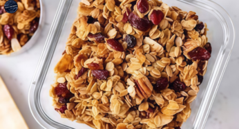 Receita de Granola e Mel