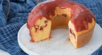 Receita de Bolo de Fubá com Goiabada