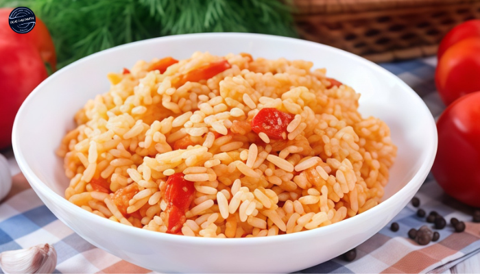 Receita de Arroz de Tomate Português