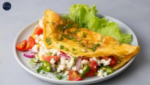 Receita de Omelete Recheado