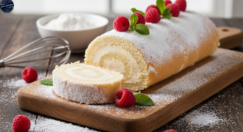 Receita de Rocambole de Leite em Pó