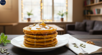 Receita de Panquecas de Cenoura Fit