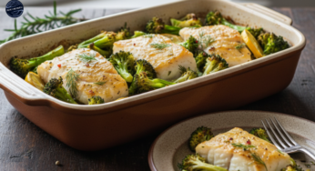 Receita de Peixe ao Forno com Brócolis