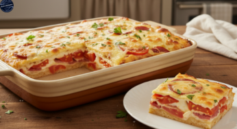 Receita de Torta Bauru ao Forno