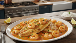 Receita de Tilápia ao Molho de Camarão