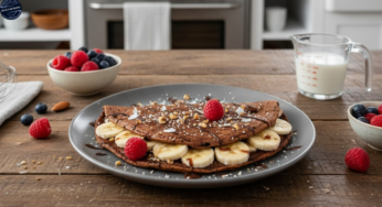 Receita de Crepioca de Chocolate Fit