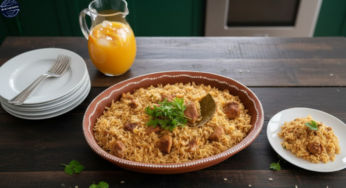 Receita de Arroz com Suã de Porco