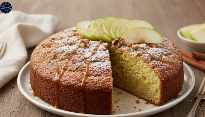 Receita de Bolo de Maçã Verde