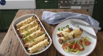 Receita de Burrito de Carne Simples