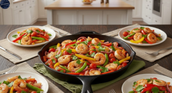 Receita de Camarão com Legumes