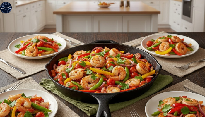 Receita de Camarão com Legumes