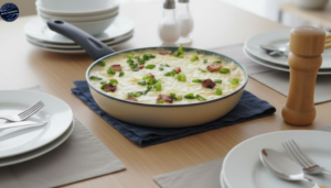 Receita de Creme de Batata com Queijo e Bacon