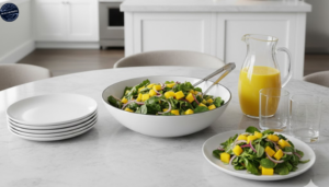 Receita de Salada de Acelga com Manga