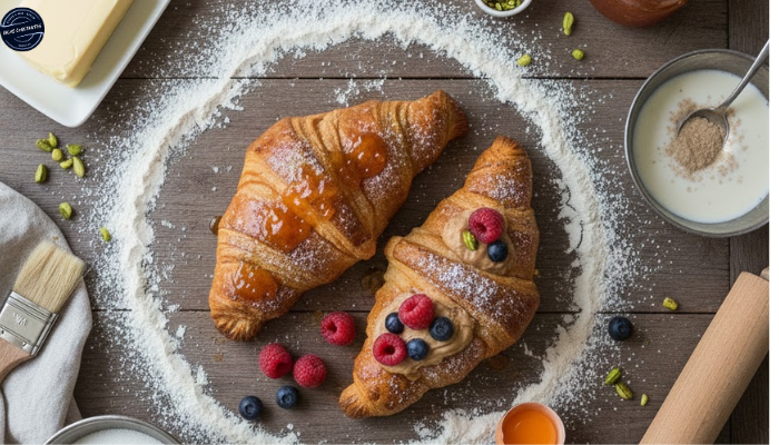 Receita de Croissant Doce Francês