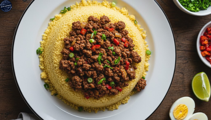 Receita de Cuscuz com Carne Moída