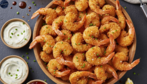 Receita de Camarão Empanados