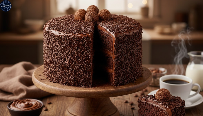 Receita de Bolo de Brigadeiro