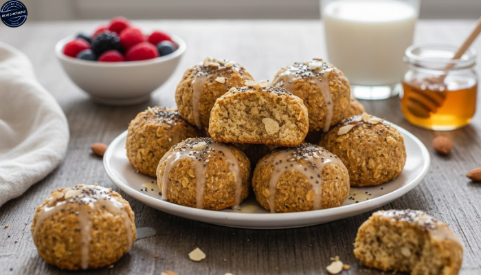 Receita de Bolinho de Aveia Fit