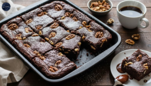 Receita de Brownie de Nozes