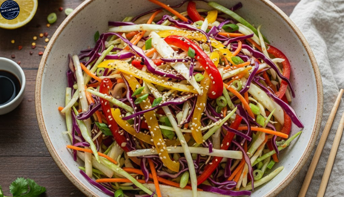 Receita de Salada de Repolho e Shoyu