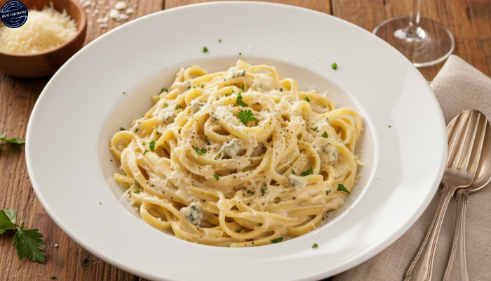 Receita de Talharim ao Molho 4 Queijos