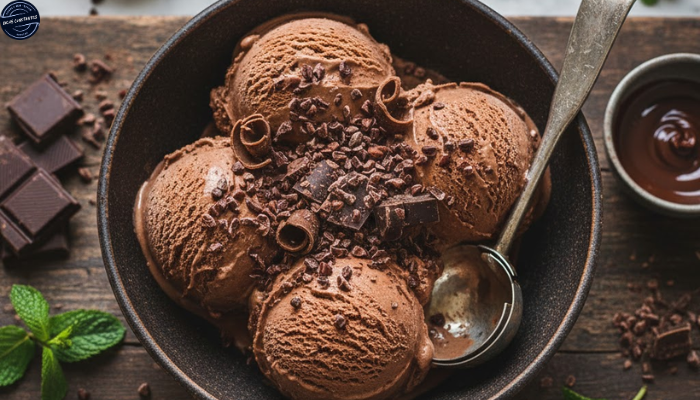 Receita de Sorvete Caseiro de Chocolate