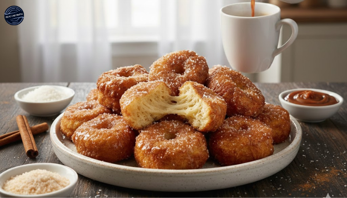 Receita de Bolo Doce Frito de Tapioca