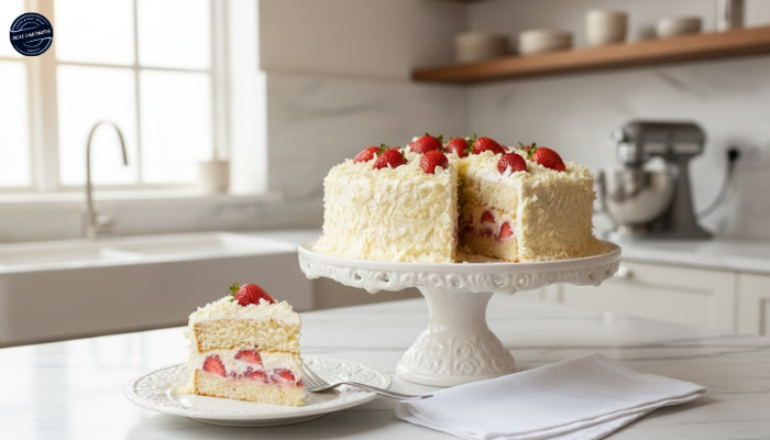 Receita de Bolo de Morango