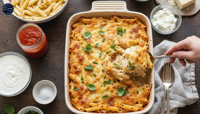 Receita de Macarrão de Forno Cremoso