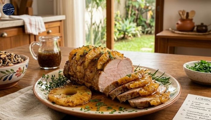 Receita de Lombo com Abacaxi
