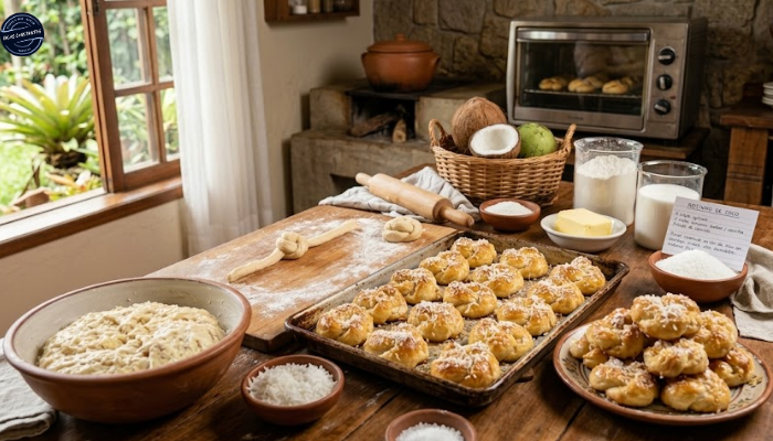 Receita de Nozinho de Coco