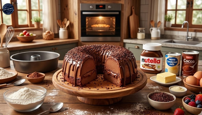 Receita de Brigadeirão de Nutella