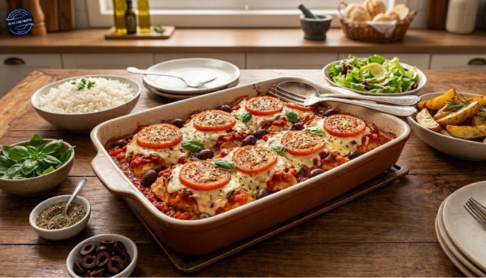 Receita de Frango à Pizzaiolo