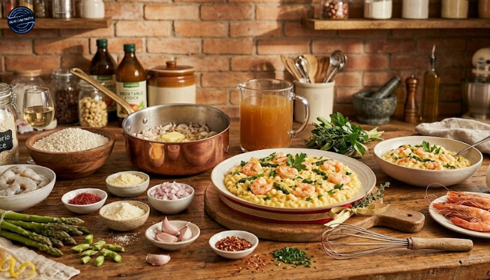 Receita de Risoto de Camarão