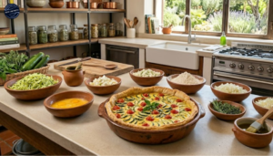 Receita de Torta de Abobrinha