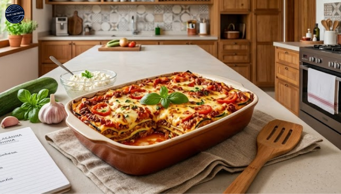 Receita de Lasanha de Abobrinha