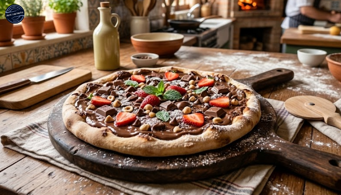 Receita de Pizza Chocolate