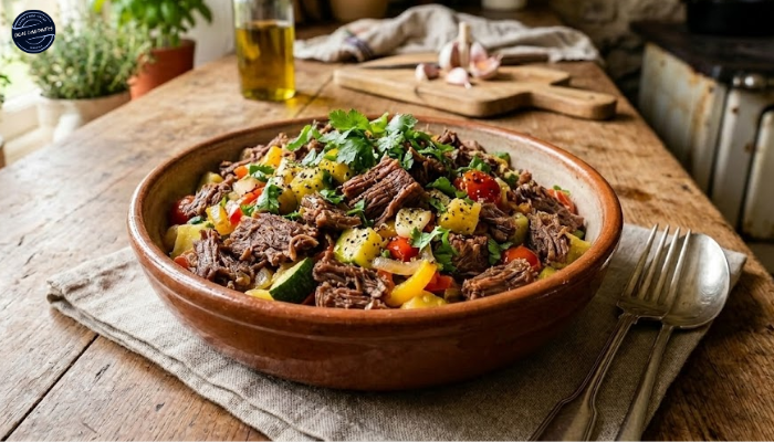 Receita de Abobrinha com Carne Seca
