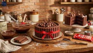 Receita de Bolo de Kit Kat