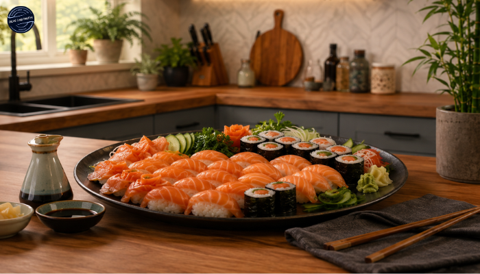 Receita de Sushi de Salmão