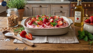 Receita de Mousse de Morango