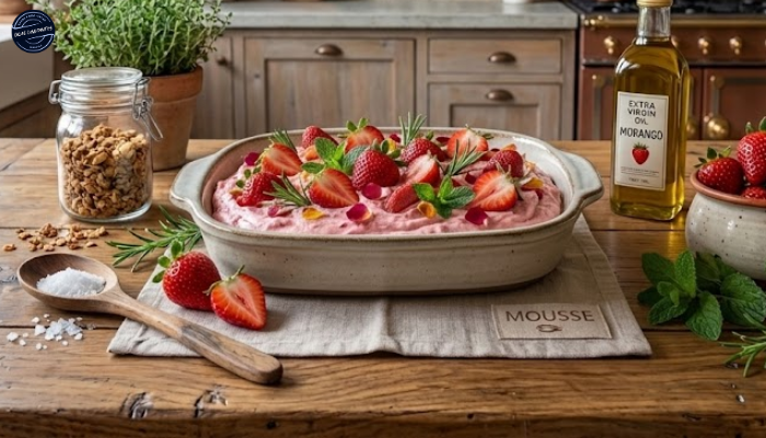 Receita de Mousse de Morango