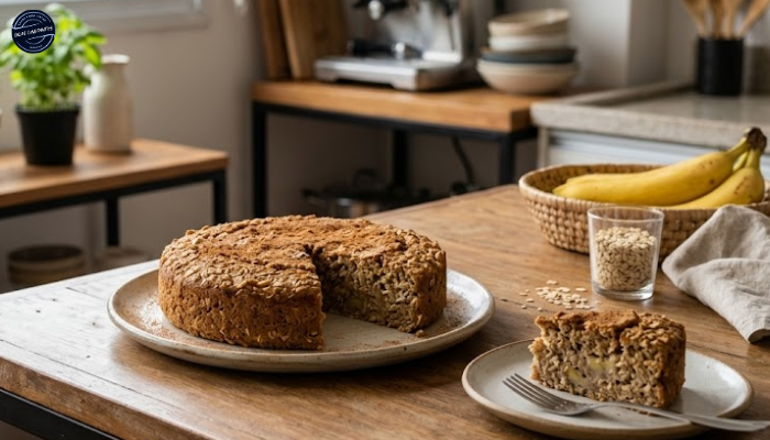 Receita de Bolo de Aveia Fit