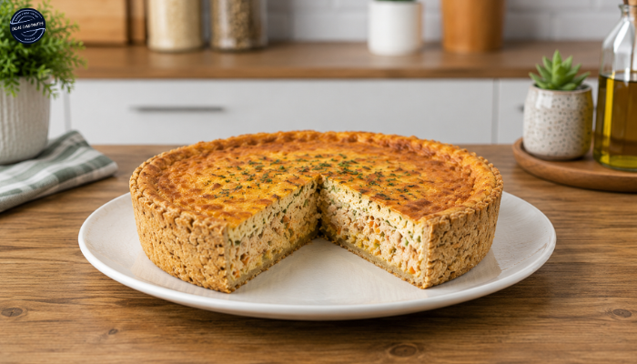 Receita de Torta de Aveia Fit