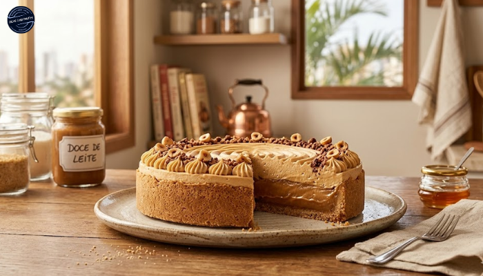 Receita de Torta de Doce de Leite