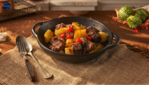 Receita de Carne-de-sol com Macaxeira