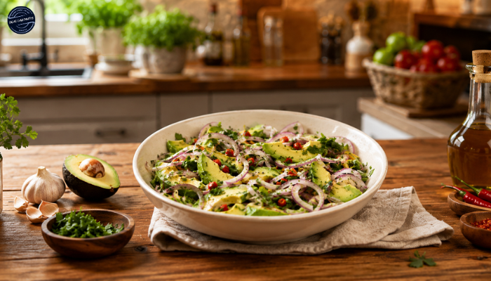 Receita de Salada de Abacates