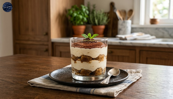 Receita de Tiramisu de Iogurte Proteico