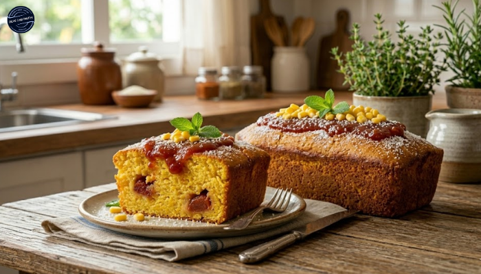 Receita de Bolo de Milho com Goiabada