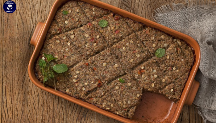 Receita de Kibe Recheado Assado Fit